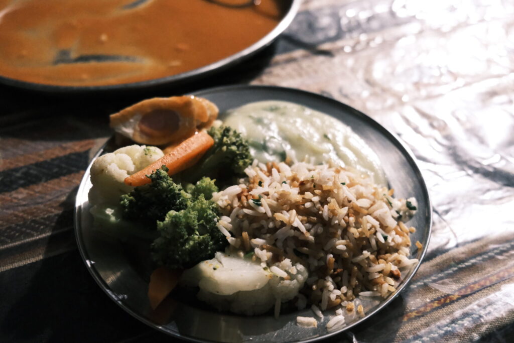 夜ご飯。