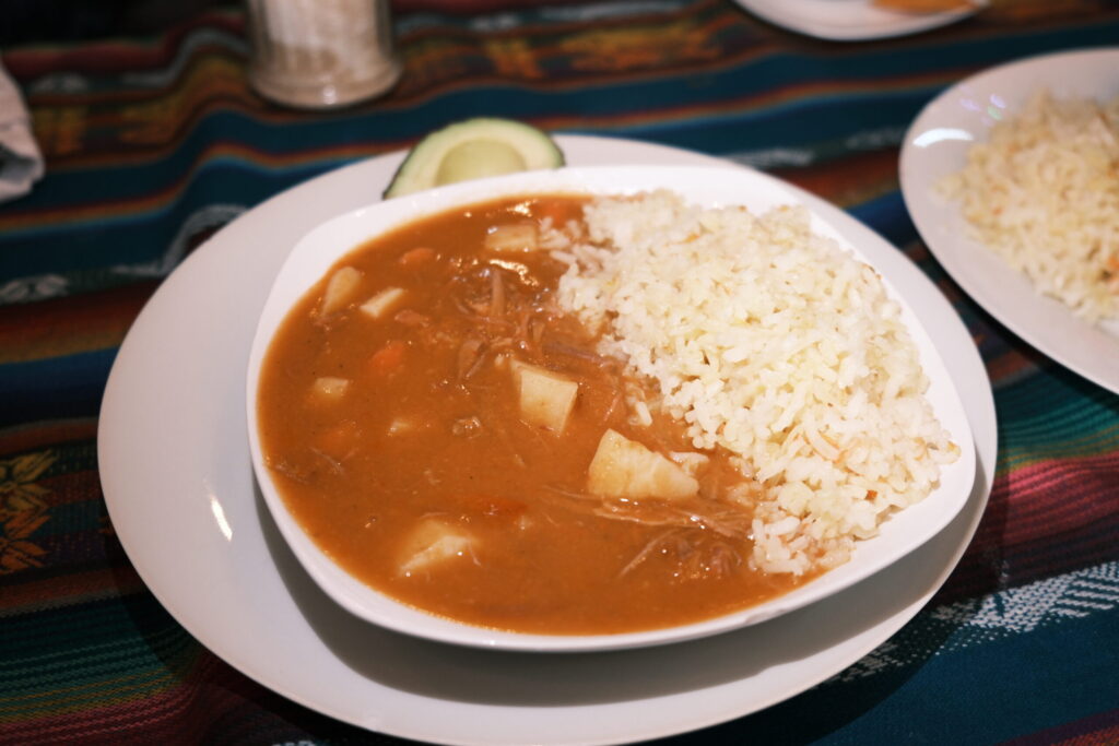 イラチャスというグアテマラの伝統料理