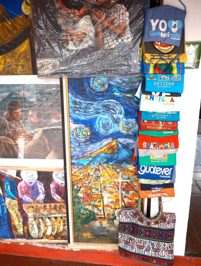 Mercado de Artesaníasの一部。