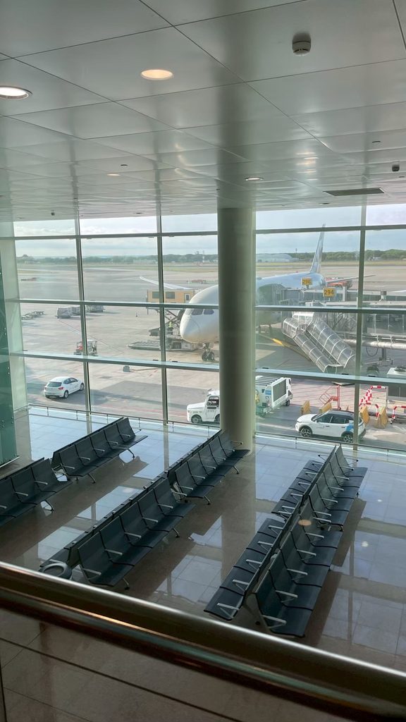 バルセロナ空港の様子